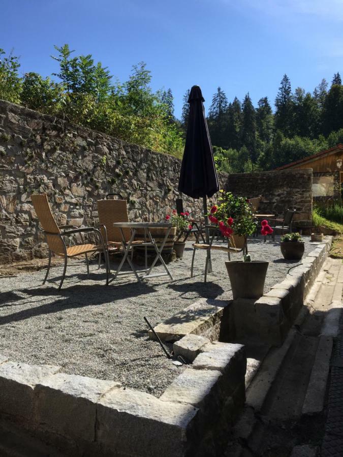 Das Alte Forsthaus Spiegelhuette Lindberg Buitenkant foto