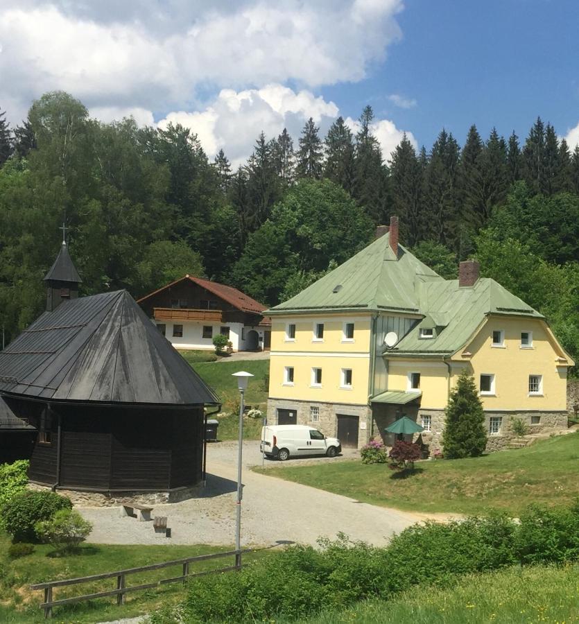 Das Alte Forsthaus Spiegelhuette Lindberg Buitenkant foto
